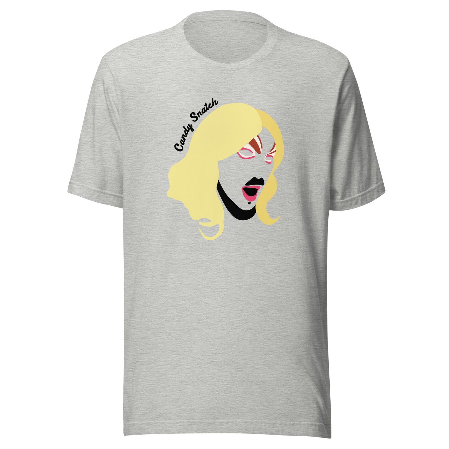 Candy Snatch Makeup Unisex T-shirt (Designed by Pigeonhat)