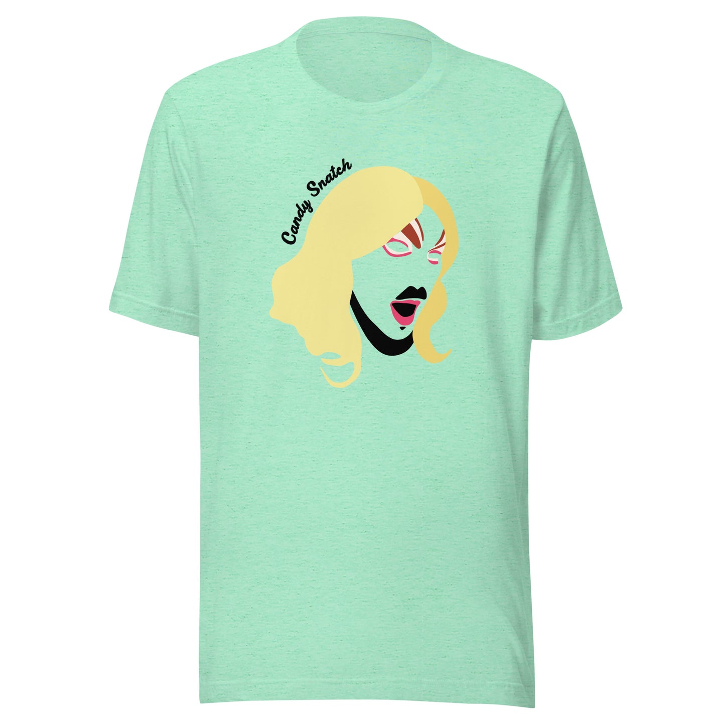 Candy Snatch Makeup Unisex T-shirt (Designed by Pigeonhat)
