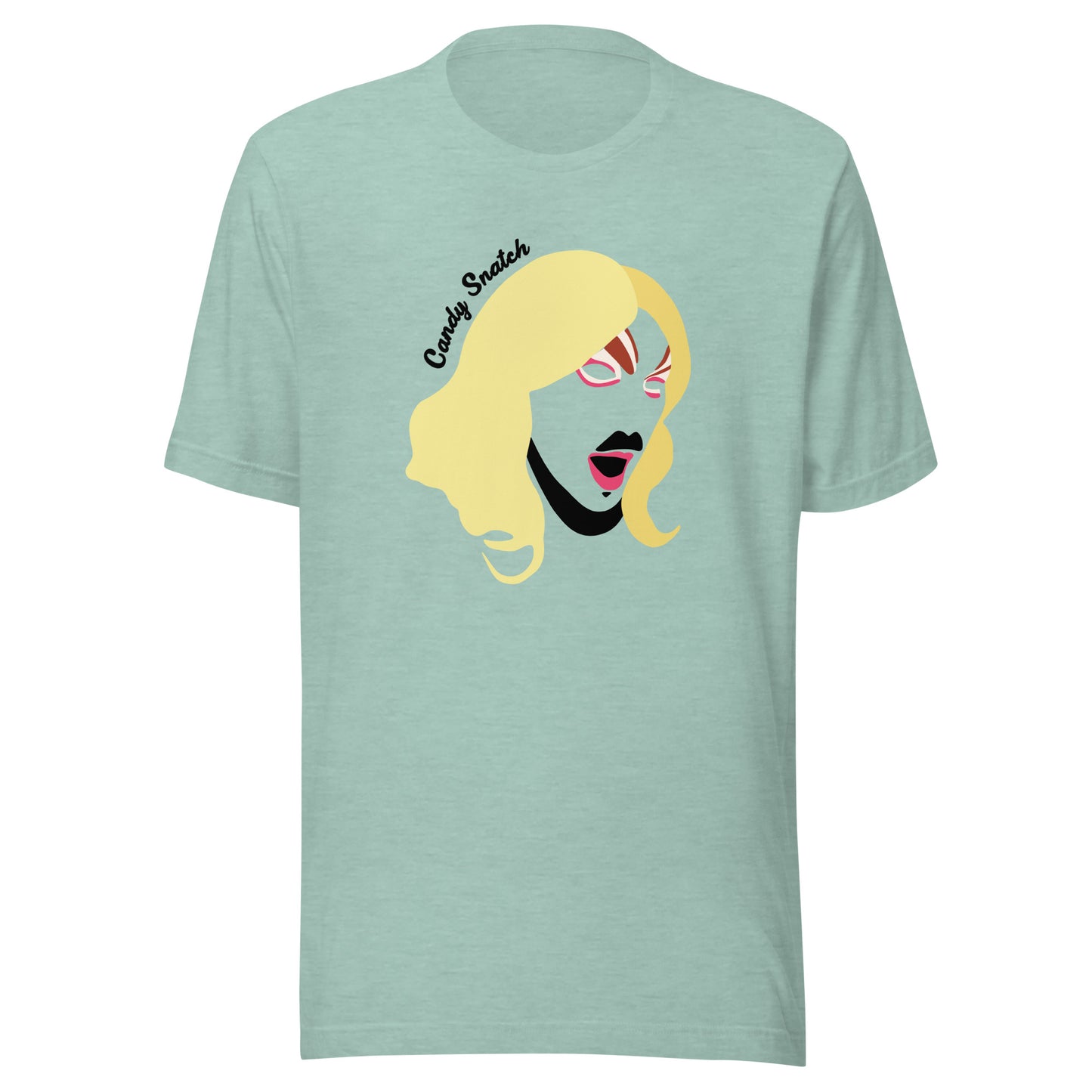 Candy Snatch Makeup Unisex T-shirt (Designed by Pigeonhat)