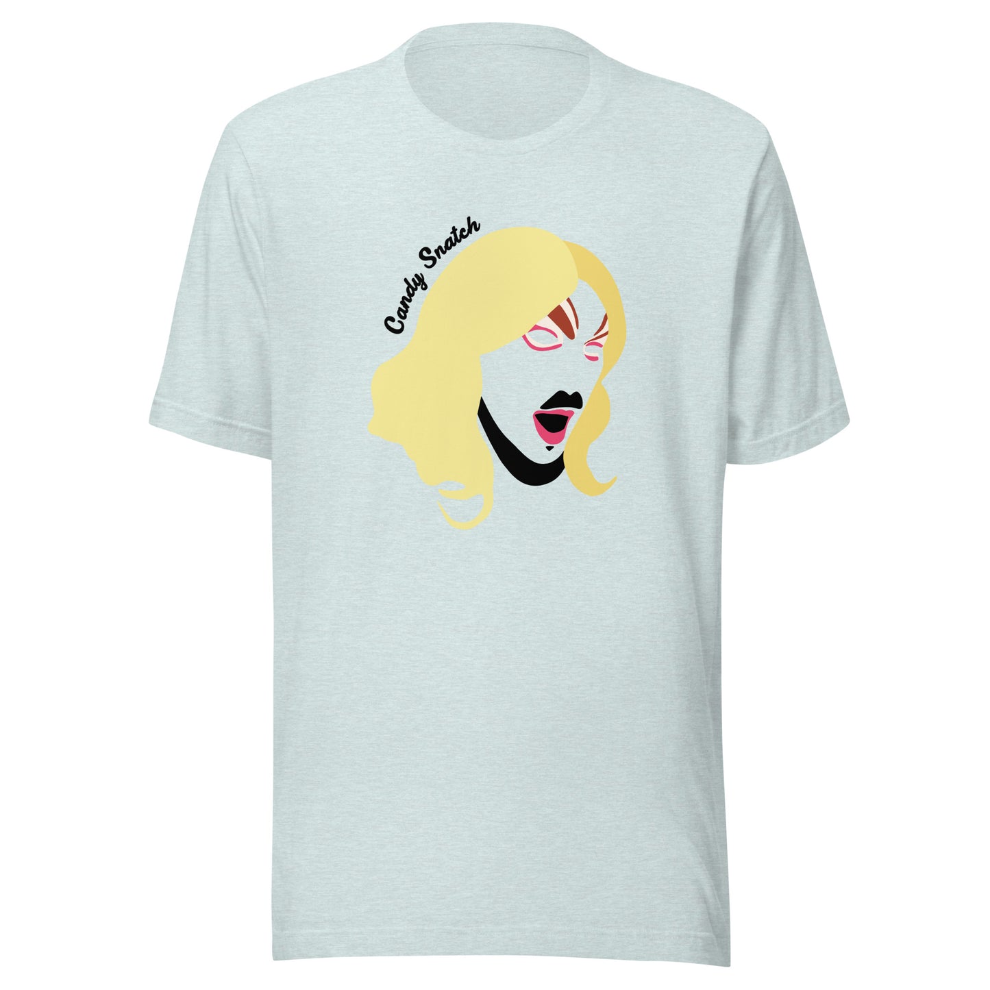 Candy Snatch Makeup Unisex T-shirt (Designed by Pigeonhat)