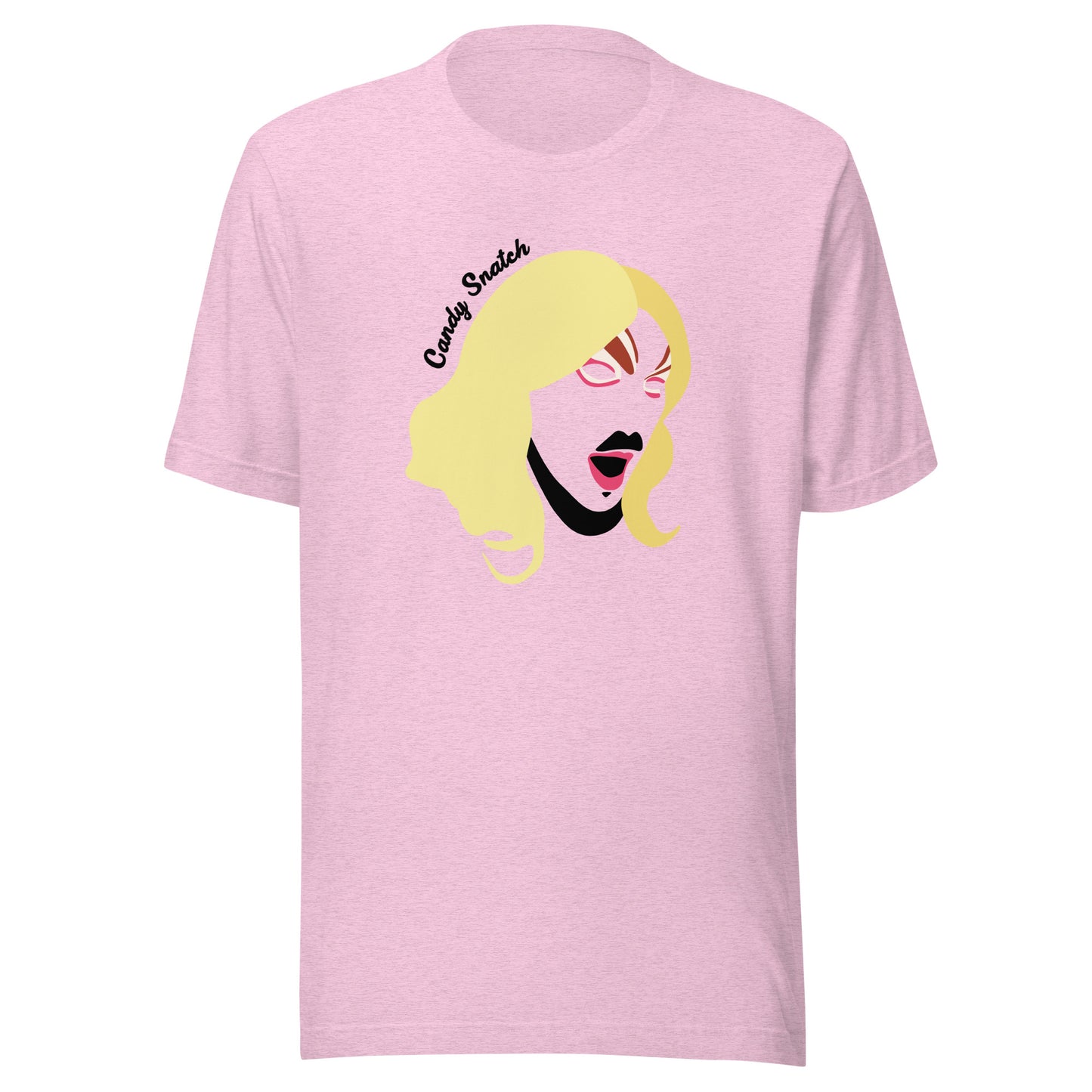 Candy Snatch Makeup Unisex T-shirt (Designed by Pigeonhat)