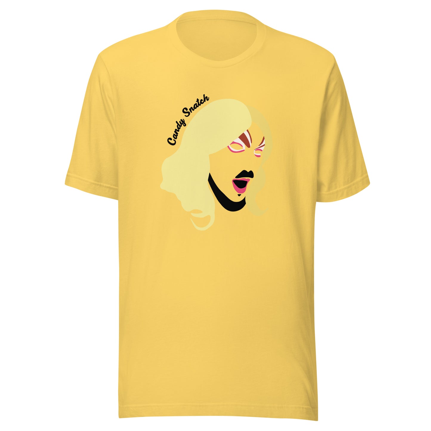Candy Snatch Makeup Unisex T-shirt (Designed by Pigeonhat)