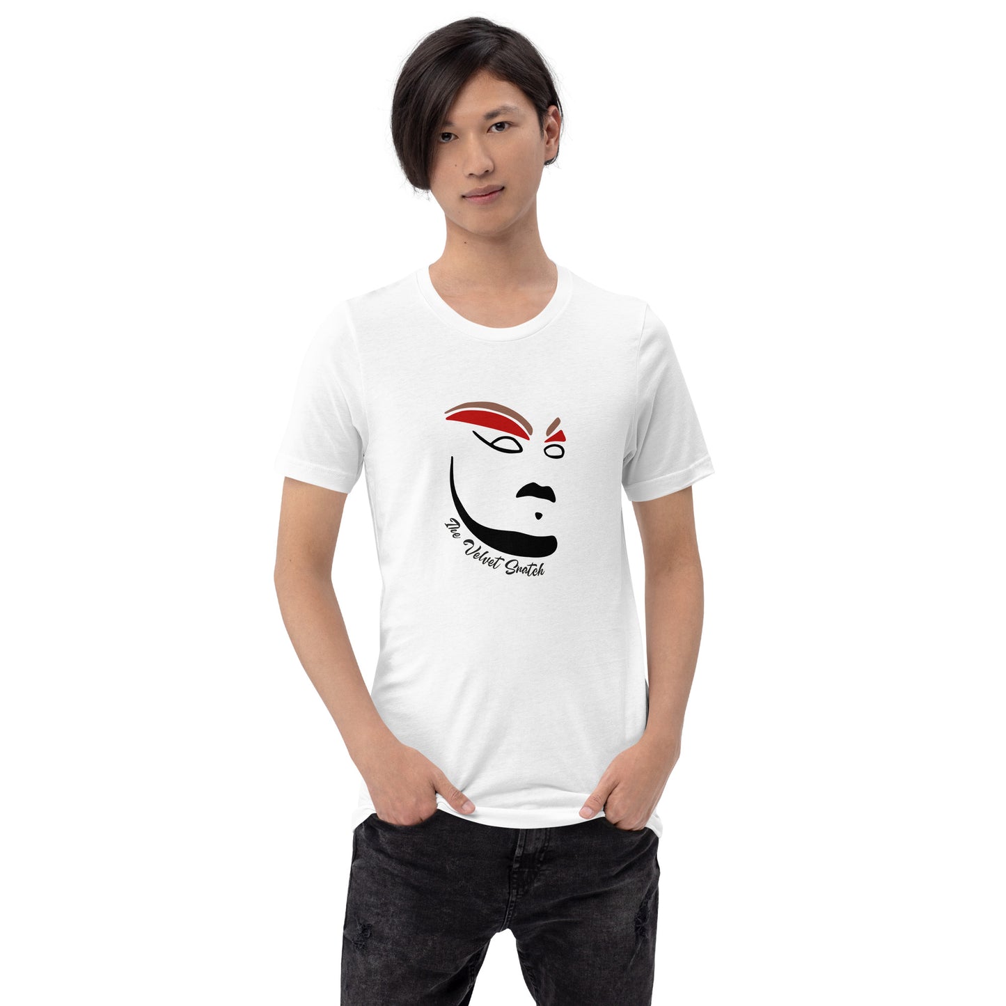 Velvet Makeup Unisex T-shirt (Designed by Pigeonhat)