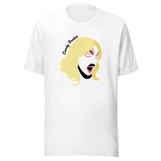 Candy Snatch Makeup Unisex T-shirt (Designed by Pigeonhat)